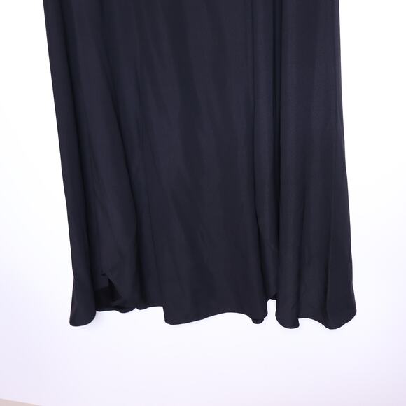 ZERO + MARIA CORNEJO Silk Lightweight Maxi Dress Black Lightweight Women's 14 - Picture 4 of 8